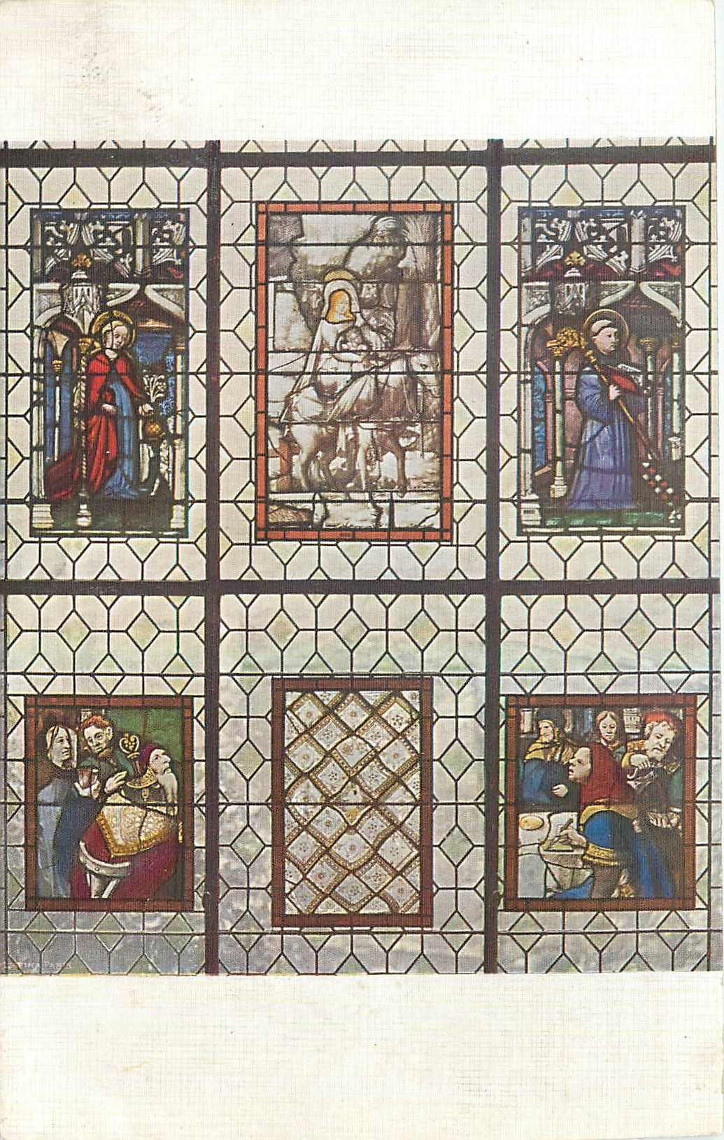 CPA Art Francais et Art Allemand commencement du XVI siecle 