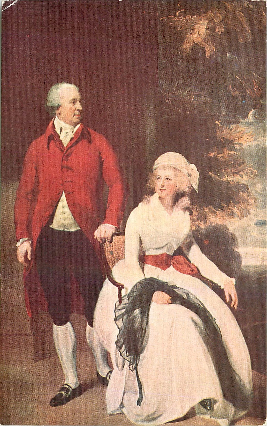 CPA Sir Thomas Lawrence Portrait de John Jullus Angerstain et de sa Femme 