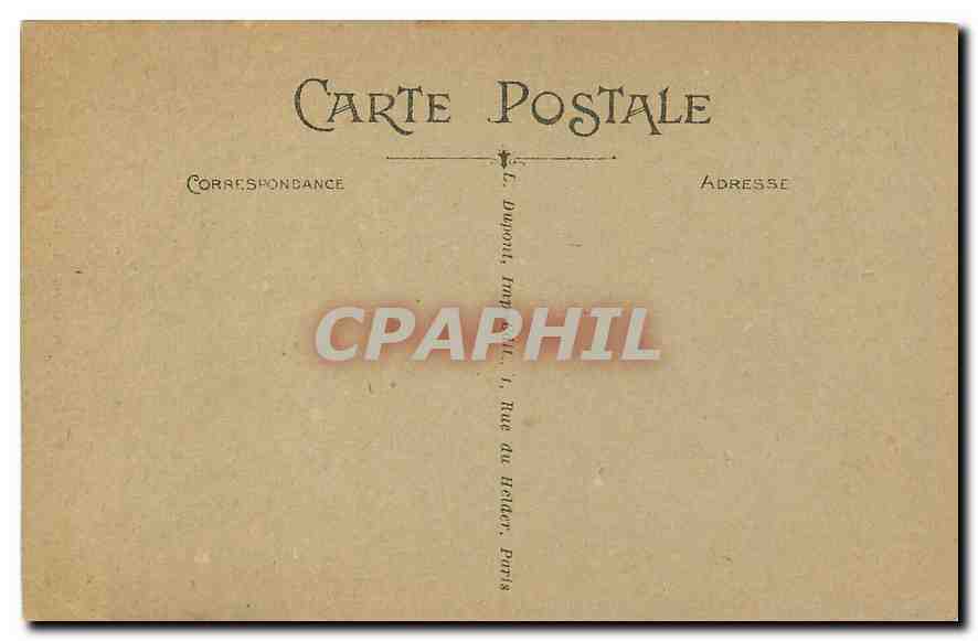 CPA Paris Notre Dame  — Rückseite