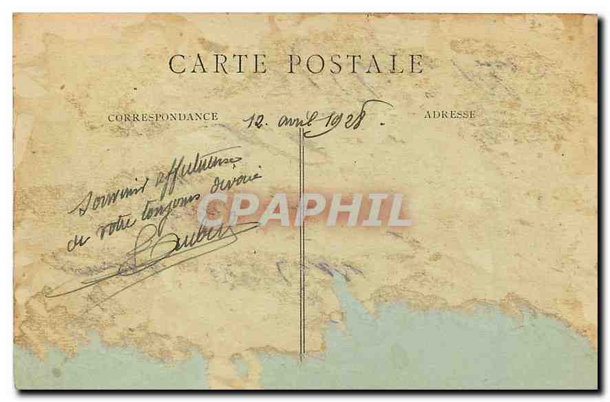 CPA Paris Funiculaire et Basilique du Sacre Coeur de Montmartre  — Rückseite