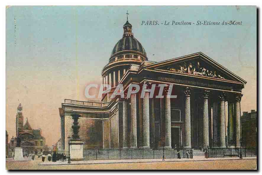 CPA Paris Le Pantheon St Etienne du Mont 