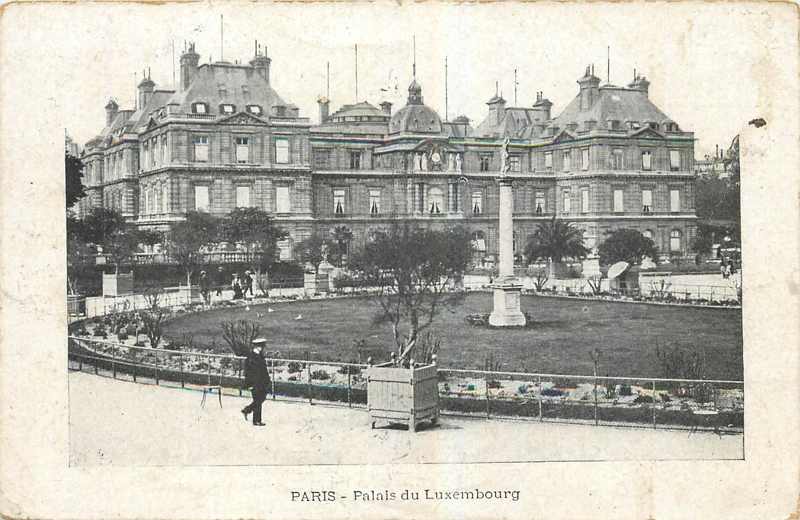 CPA Paris Palais du Luxembourg 