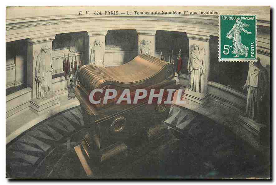 CPA Paris Le Tombeau de Napoleon I aux Invalides 