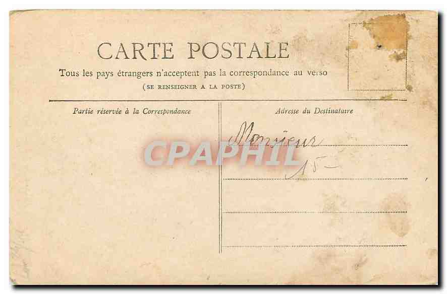 CPA Collection Petit Journal Paris L'Eglise de la Trinite  — Verso