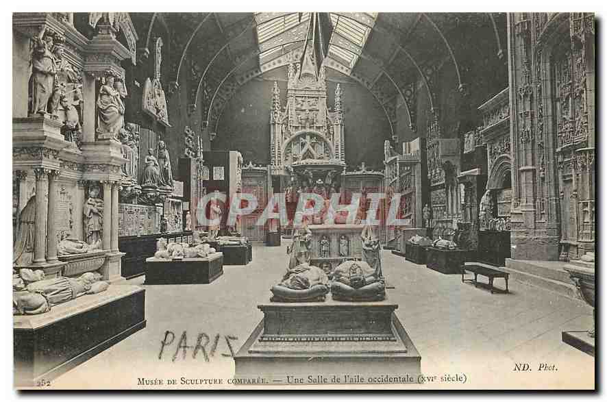 CPA Musee de Sculpture comparee Une Salle de l'Aile occidentale 