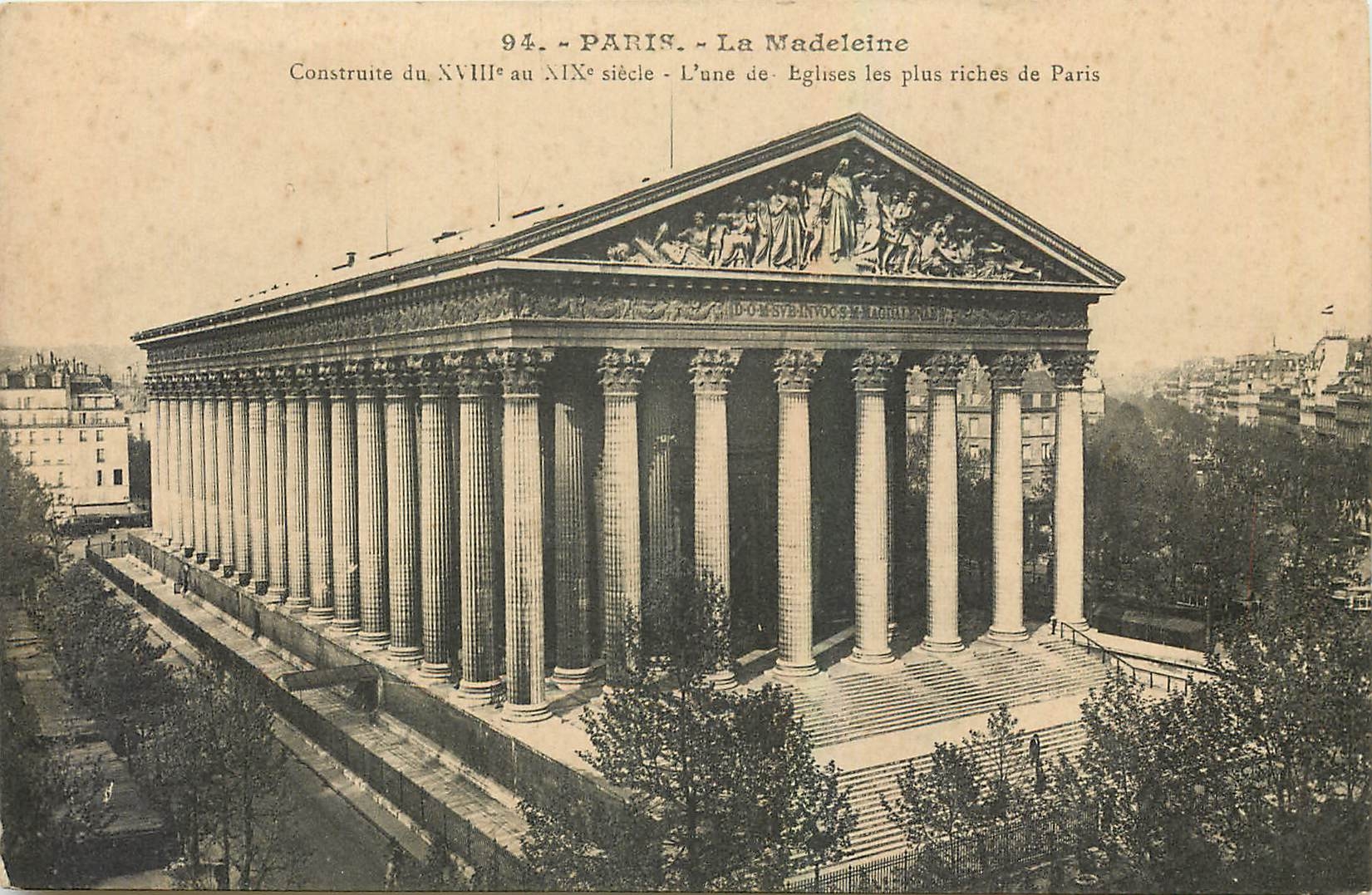 CPA Paris La Madeleine 