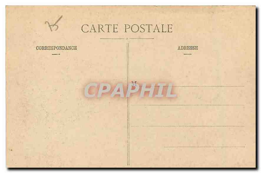 CPA Paris La Madeleine  — Verso