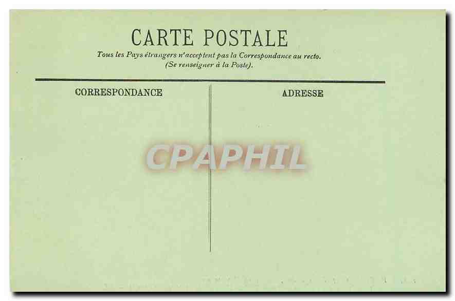 CPA Paris Chapelle Expiatoire Boulevard Haussmann Translation des Cendres de Louis XVI et Marie Anto — Rückseite