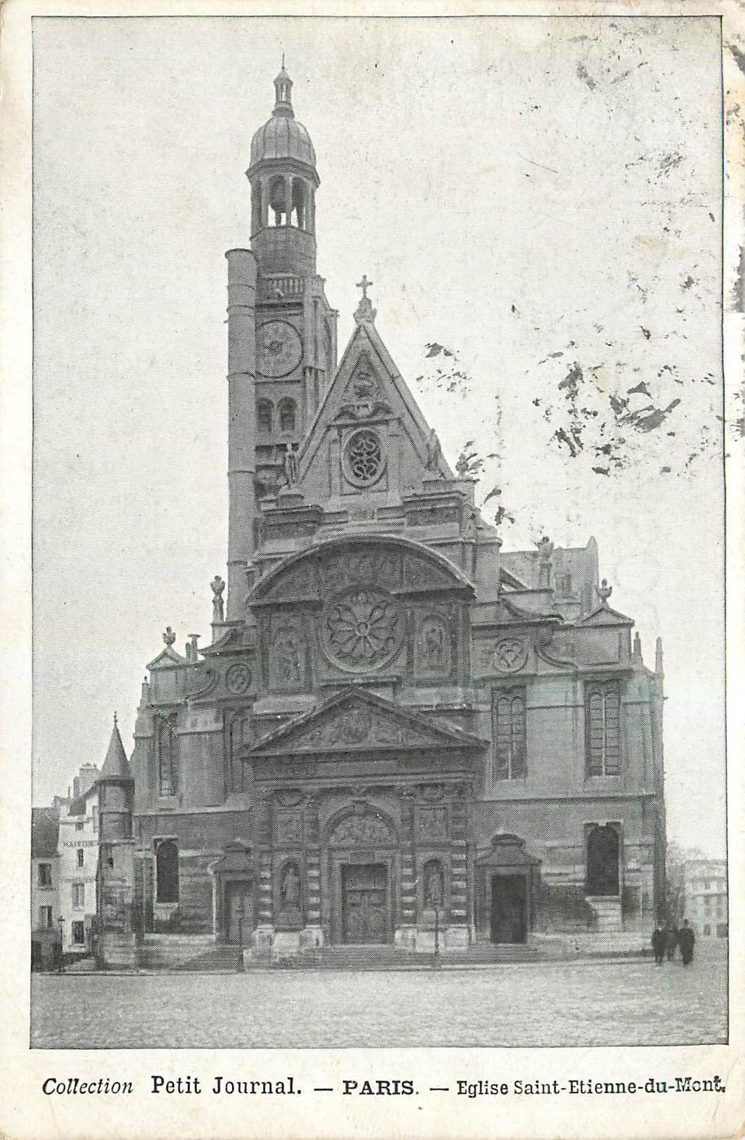 CPA Collection Petit Journal Paris Eglise Saint Etienne du Mont 