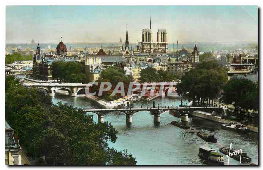 CPA Paris en flanant La Cite Notre Dame 
