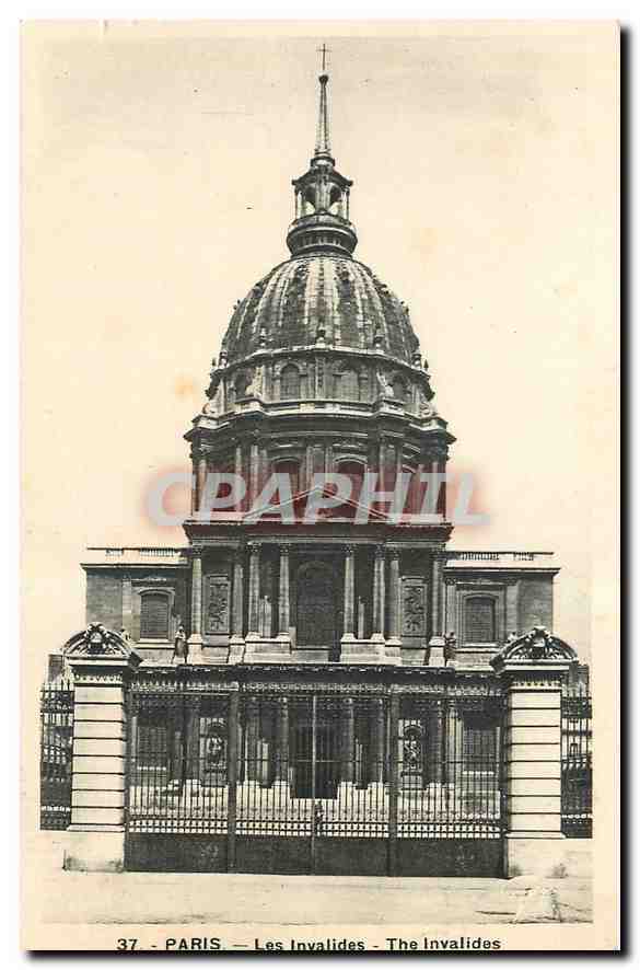 CPA Paris Les Invalides 