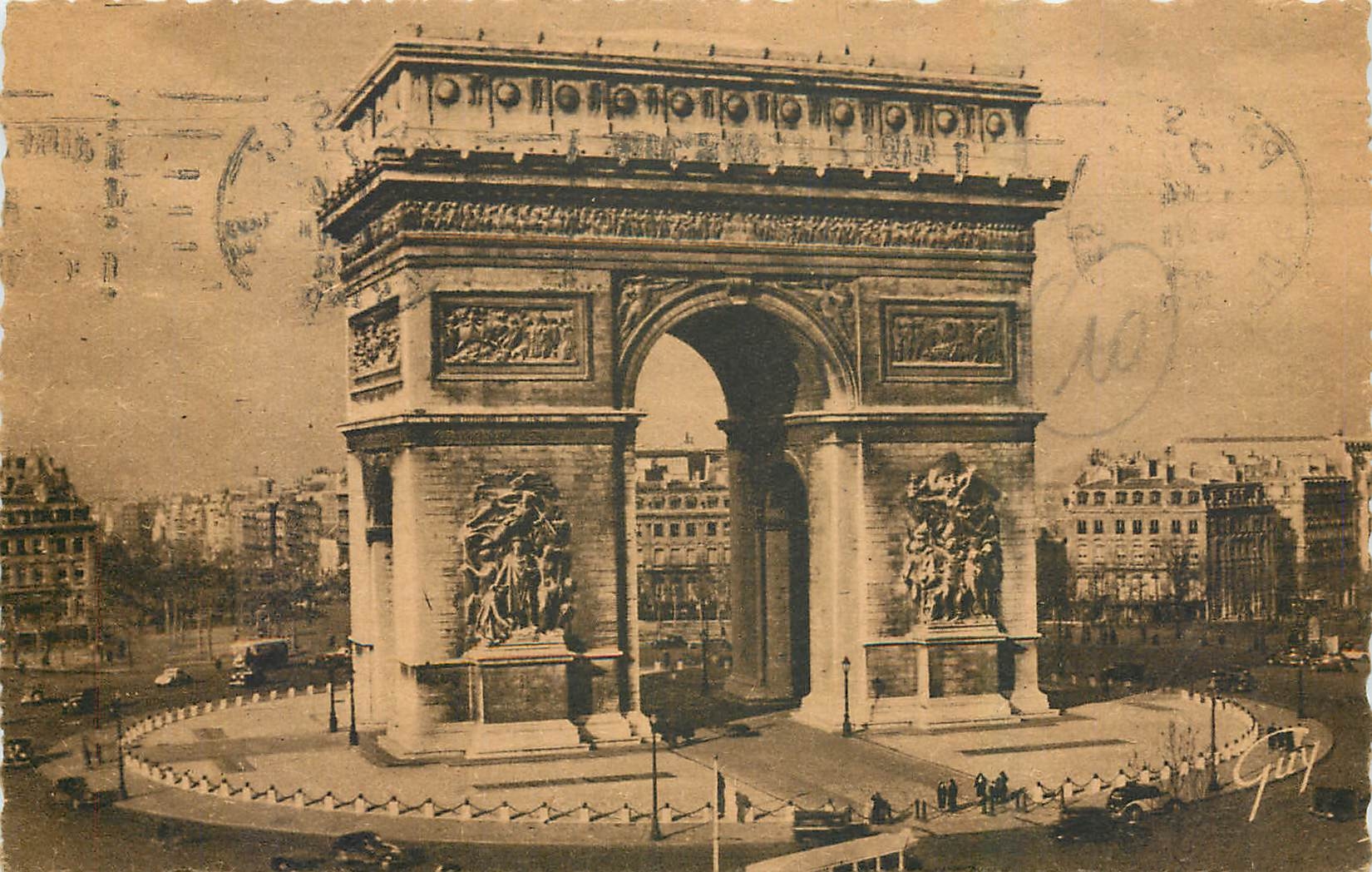 CPA Paris et ses Merveilles Arc de Triomphe de l'Etoile 
