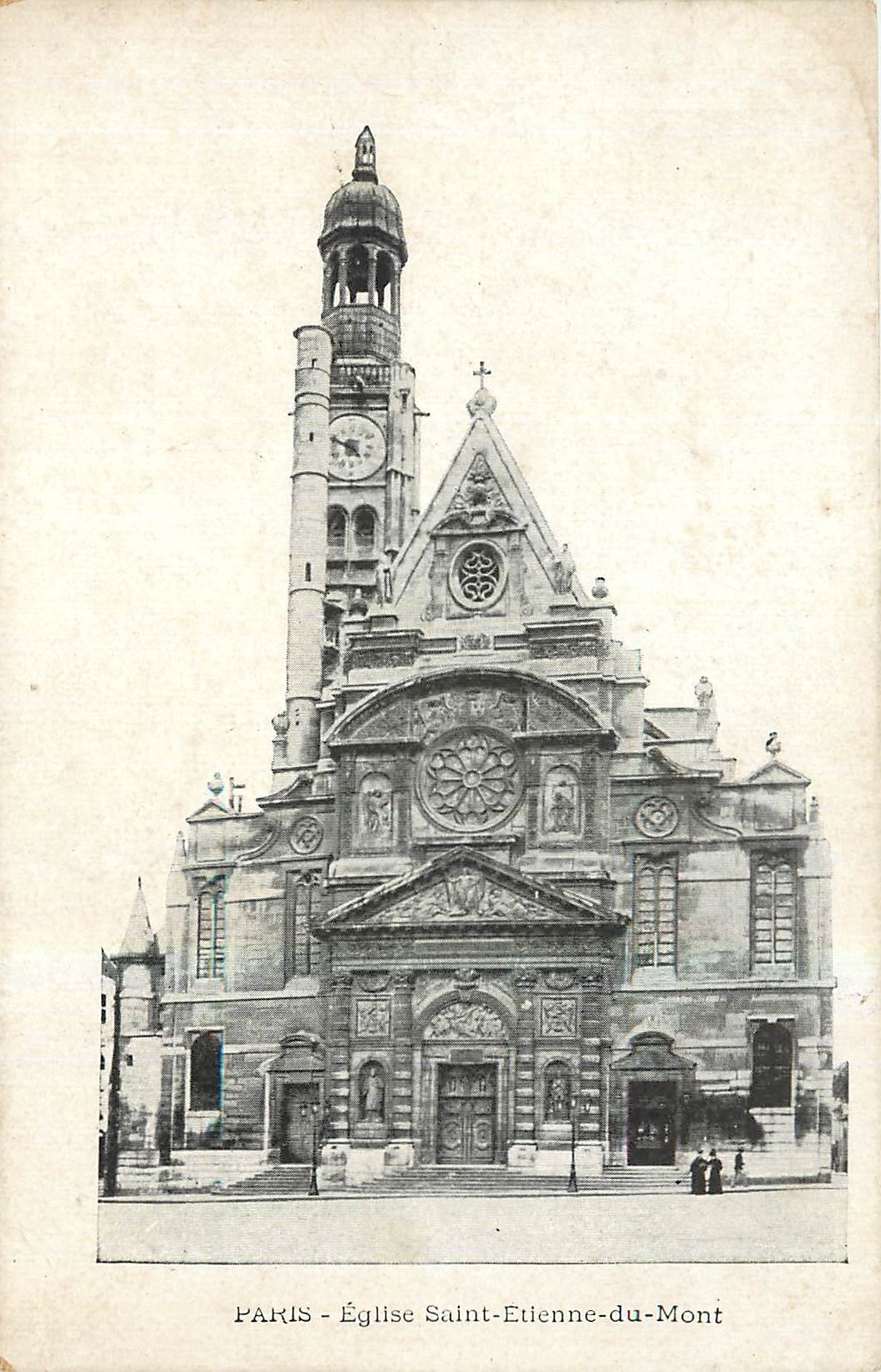 CPA Paris Eglise Saint Etienne du Mont 