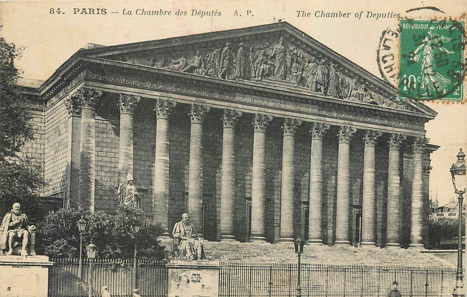 CPA Paris La Chambre des Deputes 