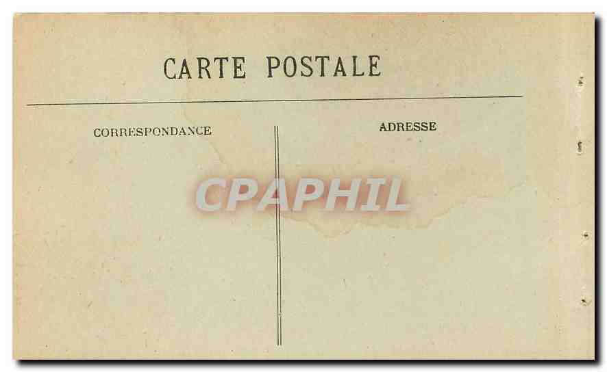 CPA Paris Place Vendome — Rückseite