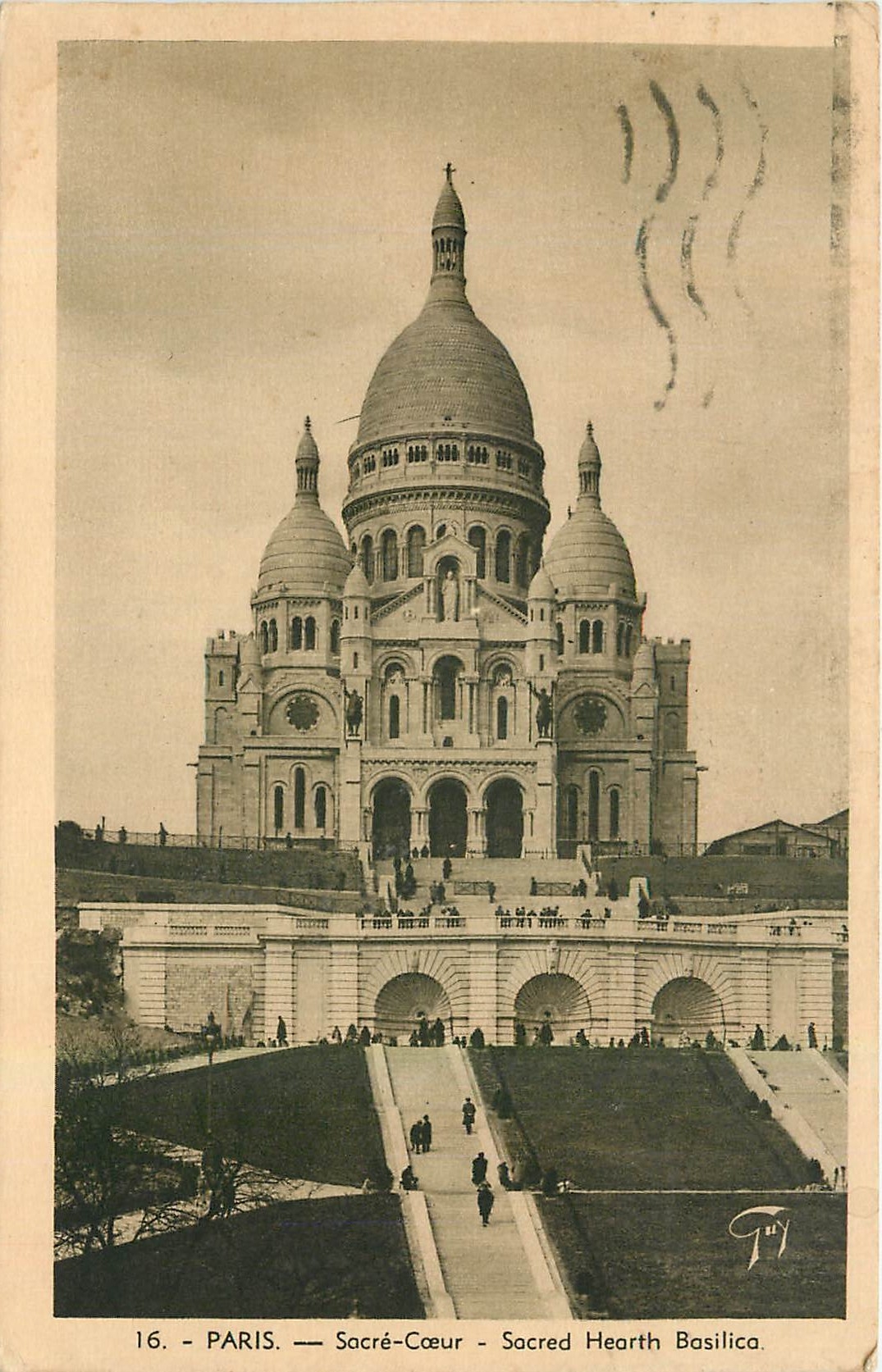 CPA Paris Sacre Coeur 