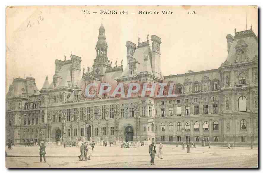 CPA Paris Hotel de Ville 