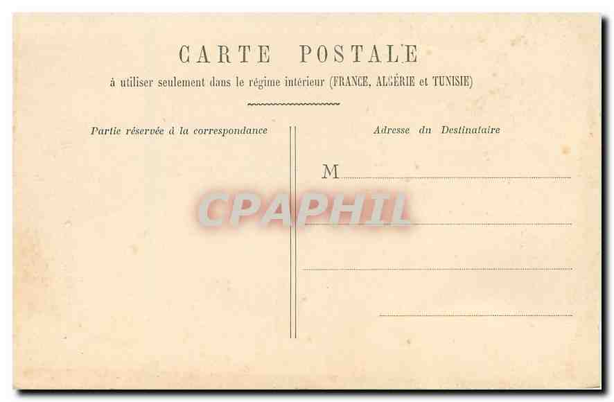 CPA Paris Obelisque de Louqsor  — Verso
