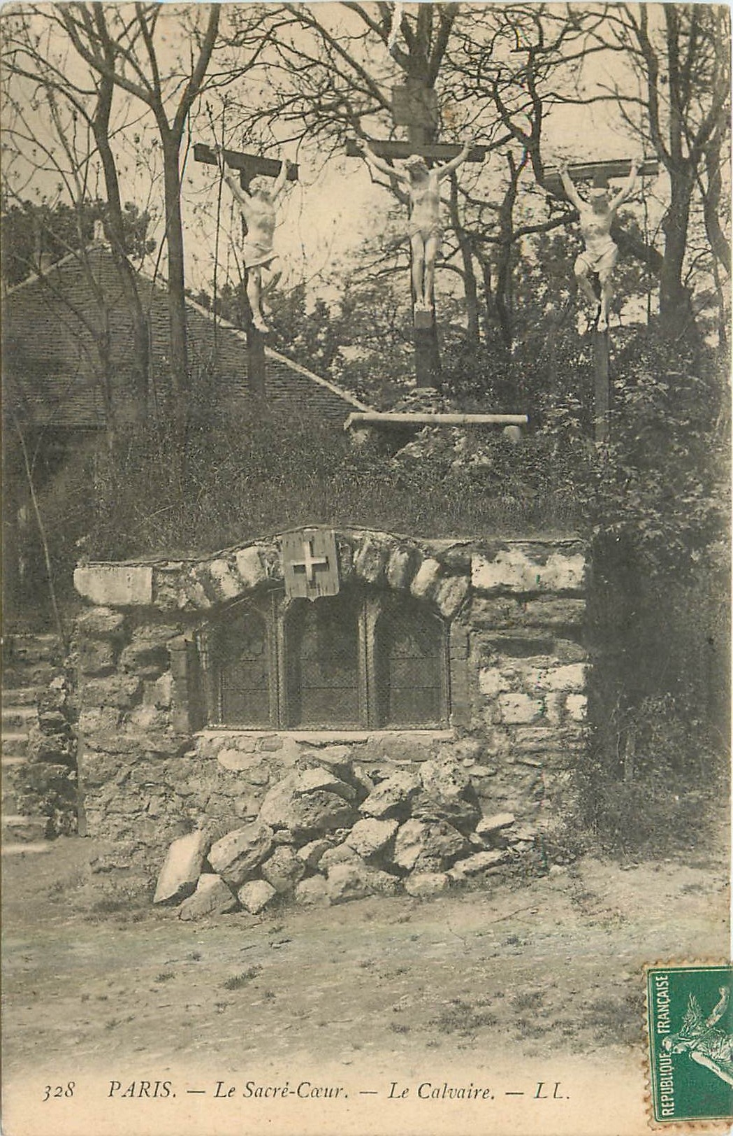 Paris — Le Sacré-Cœur — Le Calvaire — L.L.