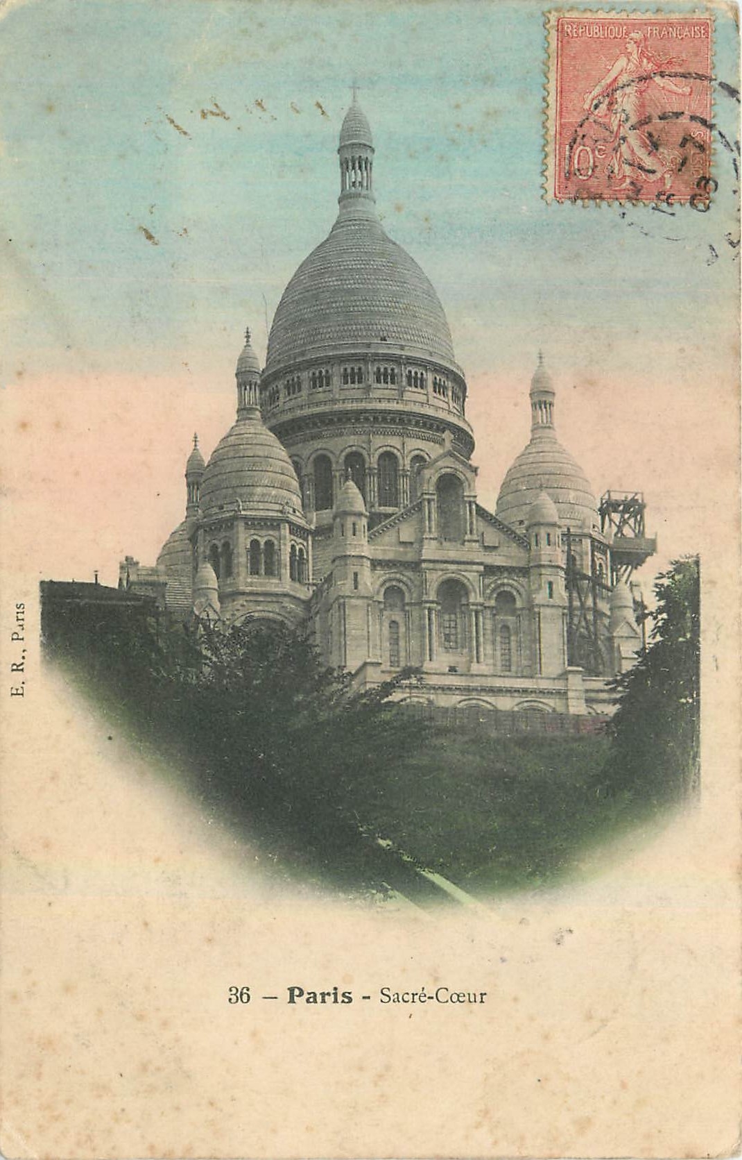 CPA Paris Sacre Coeur 