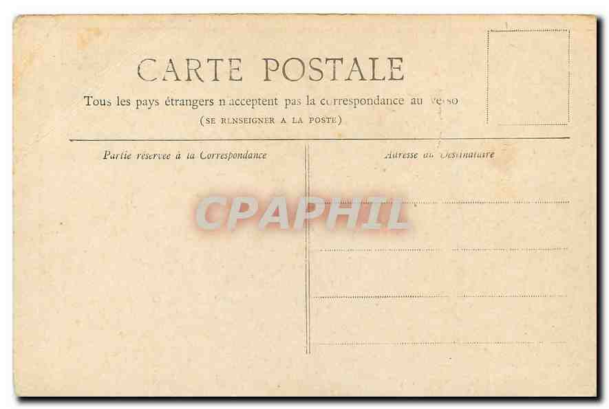 CPA Collection Petit Journal Paris Place de la Republique  — Rückseite