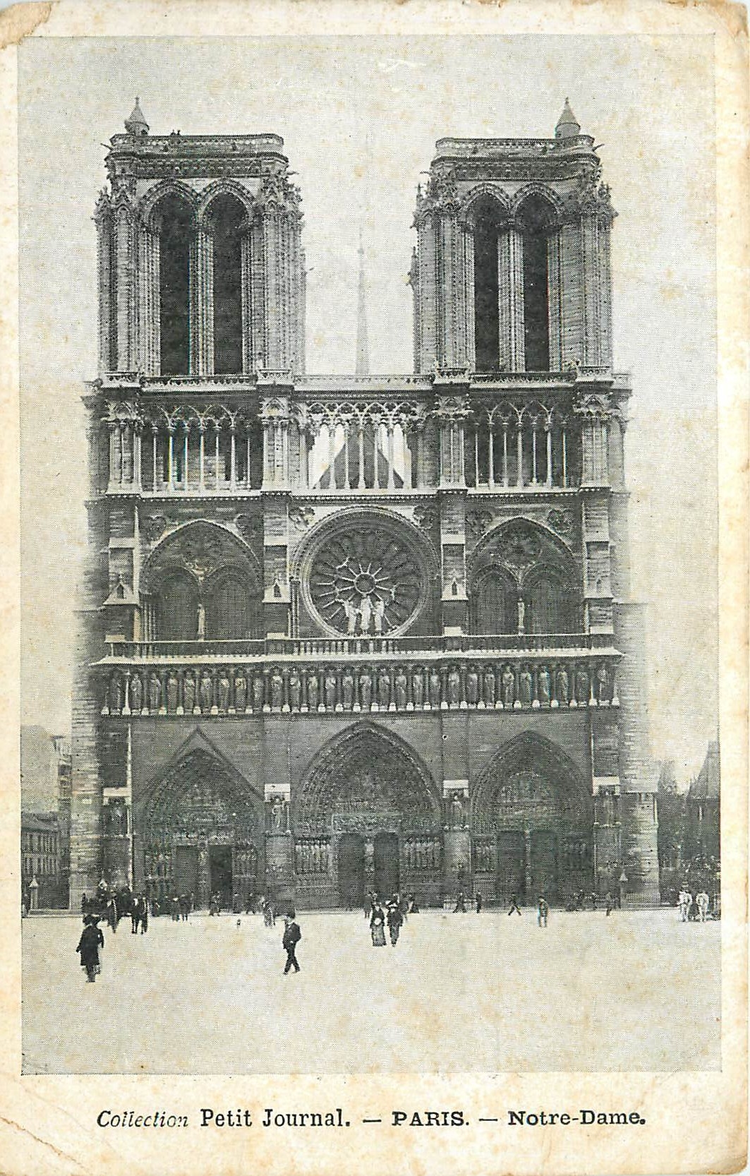 CPA Collection Petit Journal Paris Notre Dame 