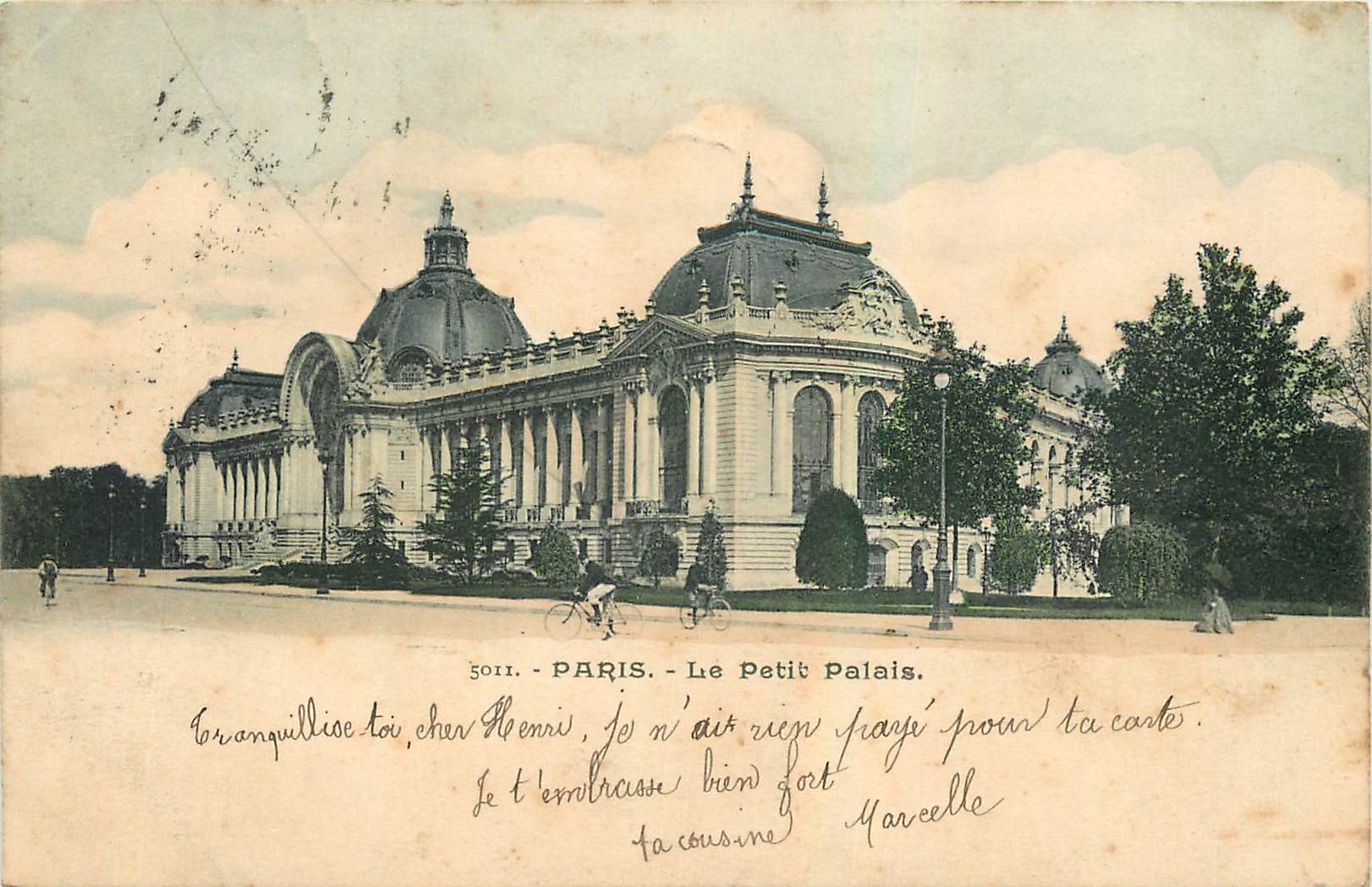 CPA Paris Le Petit Palais 