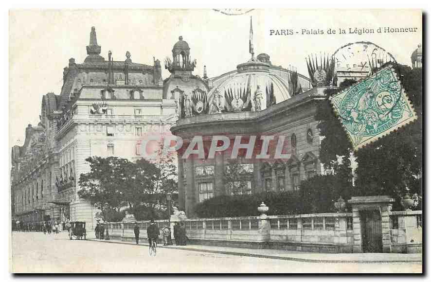 CPA Paris Palais de la Legion d'Honneur 