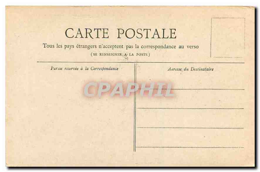 CPA Collection Petit Journal Paris Les Invalides  — Verso