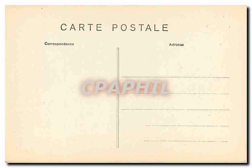 CPA A Vincent 4 Rue des Beaux Arts Paris  — Verso
