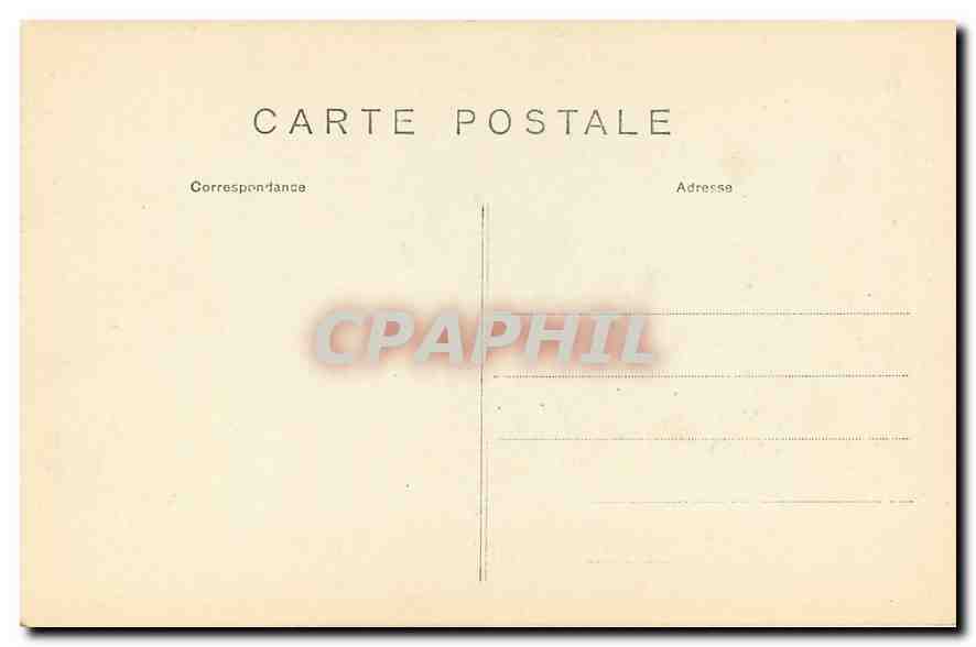CPA A Vincent 4 Rue des Beaux Arts Paris  — Verso