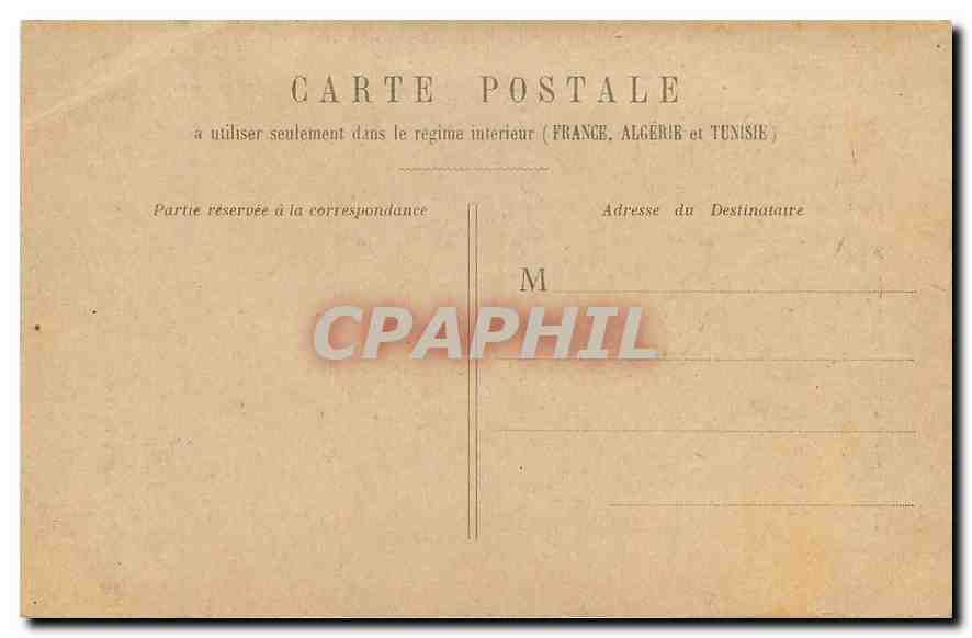 CPA Paris Boulevard de la Madeleine  — Verso