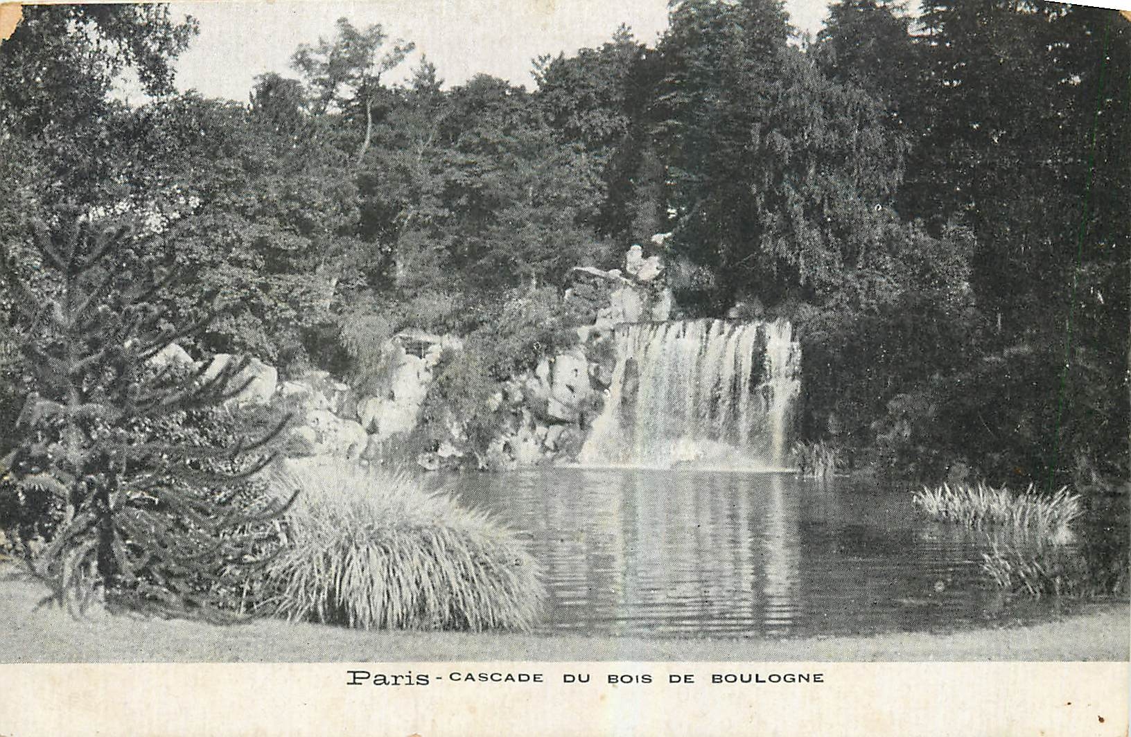 CPA Paris Cascade du Bois de Boulogne 