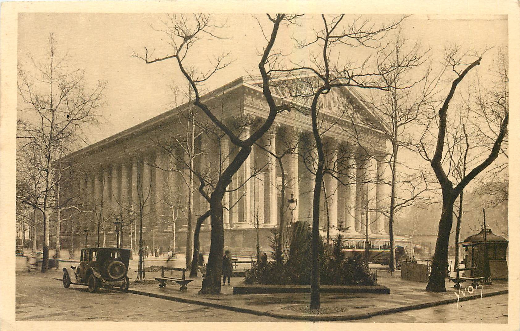 CPA Paris en flanant Eglise de la Madeleine 