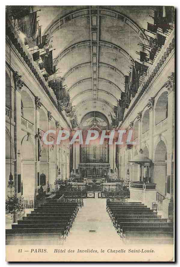 CPA Paris Hotel des Invalides la Chapelle Saint Louis 