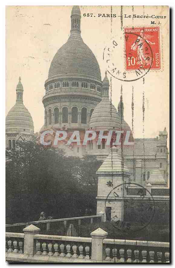 CPA Paris Le Sacre Coeur 