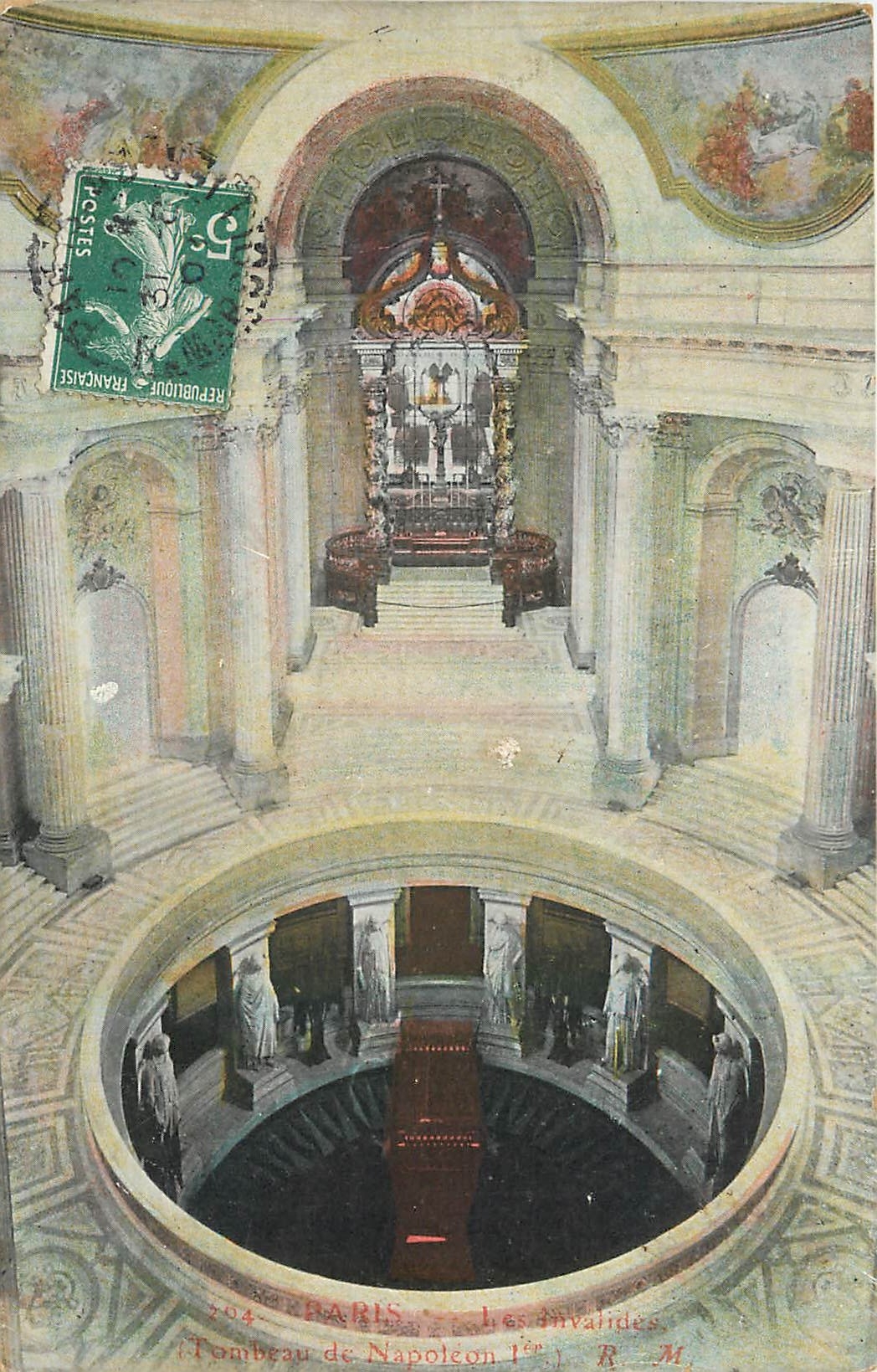 CPA Paris les Invalides Tombeau de Napoleon I 