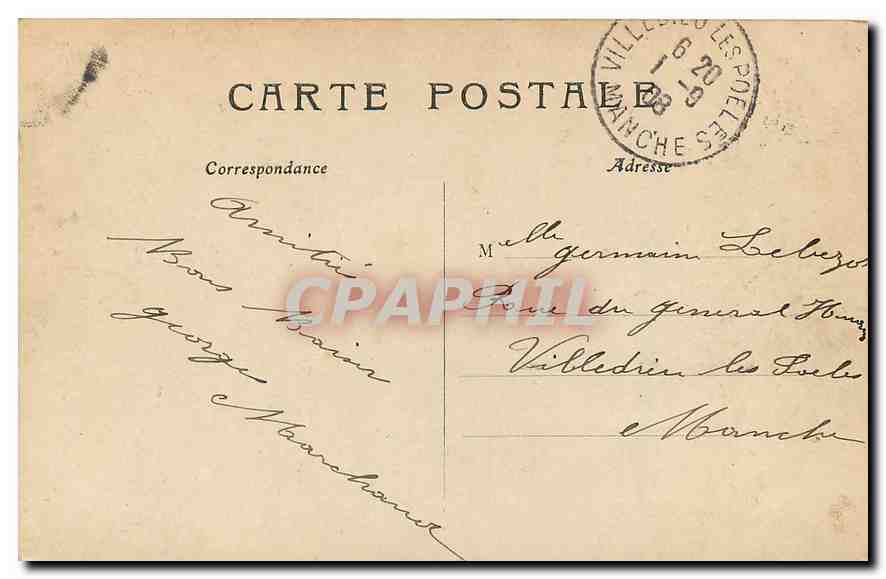 CPA Paris les Invalides Tombeau de Napoleon I  — Verso