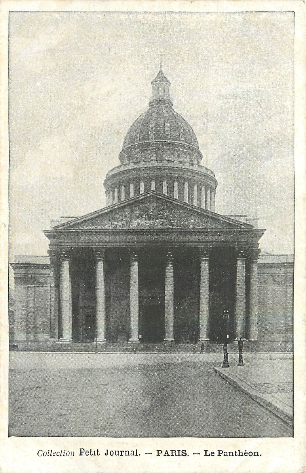 CPA Collection Petit Journal Paris Le Pantheon 