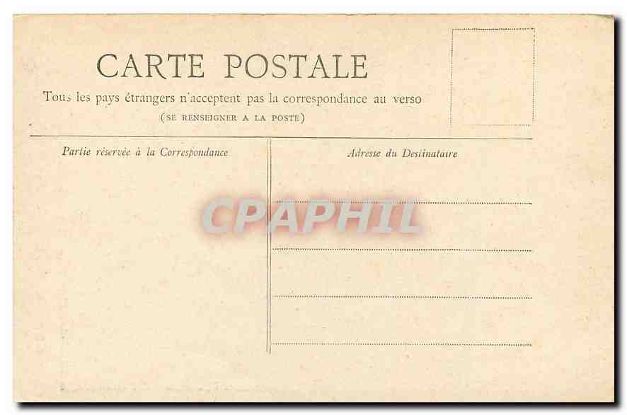 CPA Collection Petit Journal Paris Le Pantheon  — Rückseite