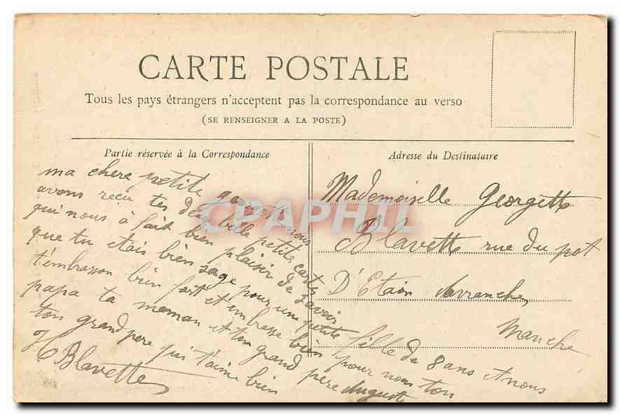 CPA Collection Petit Journal Paris Notre Dame  — Verso