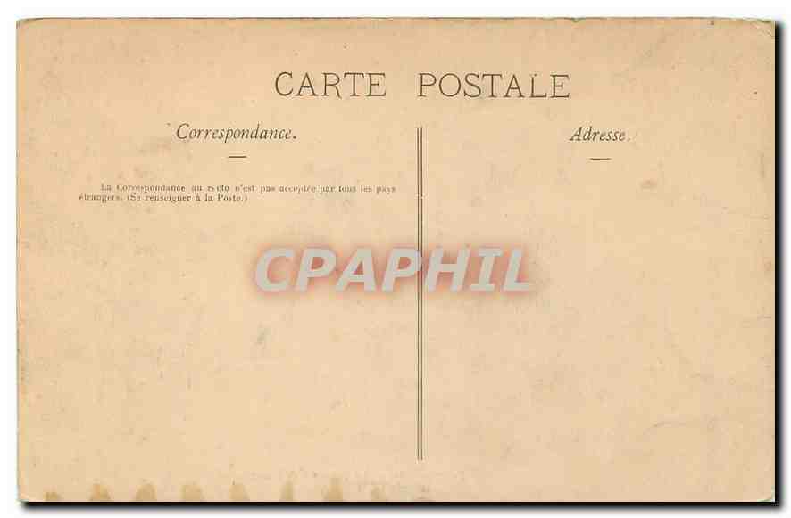 CPA Paris au Jardin des Plantes Galerie de la Mineralogie  — Rückseite