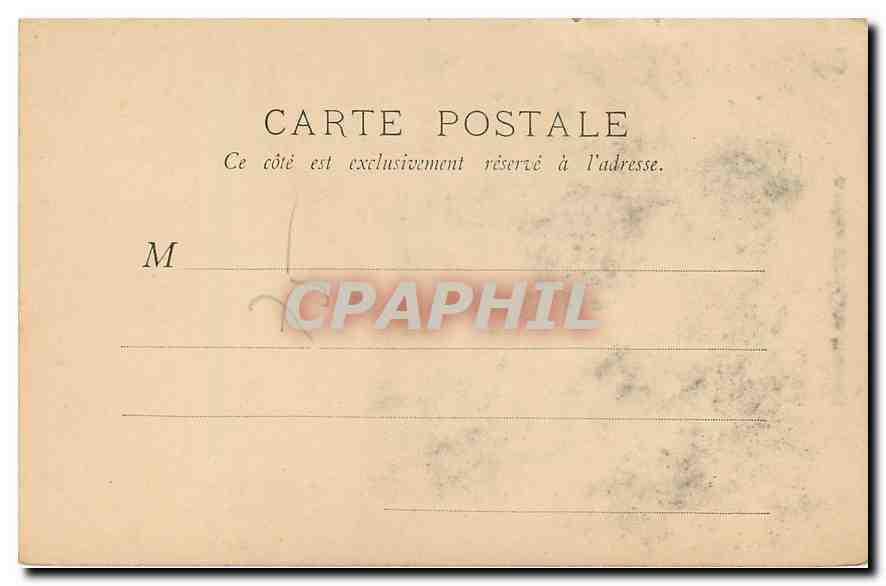 CPA Paris Jeanne D'Arc de Fremiet  — Rückseite