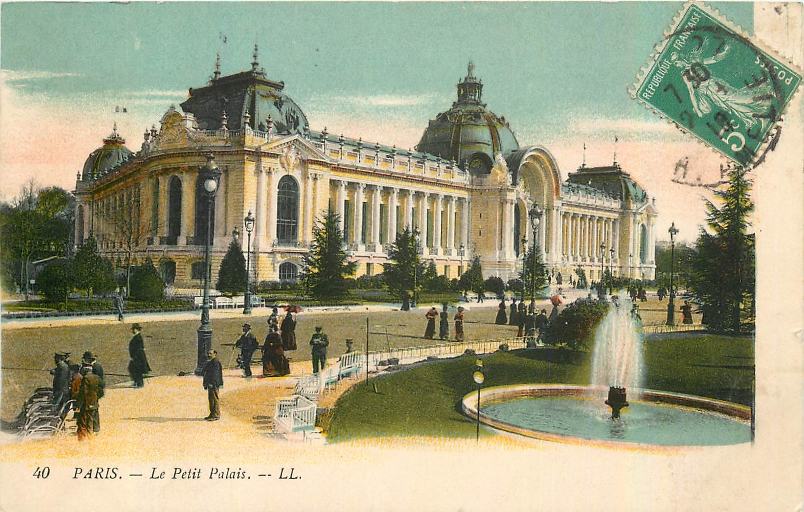 CPA Paris Le Petit Palais 