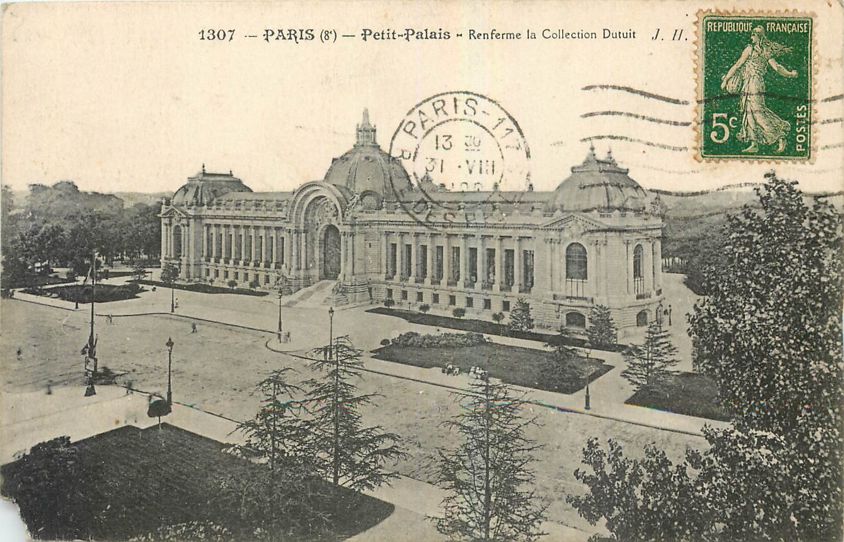CPA Paris Petit Palais 