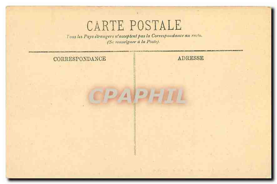 CPA Paris La Rue Soufflot et le Pantheon  — Rückseite