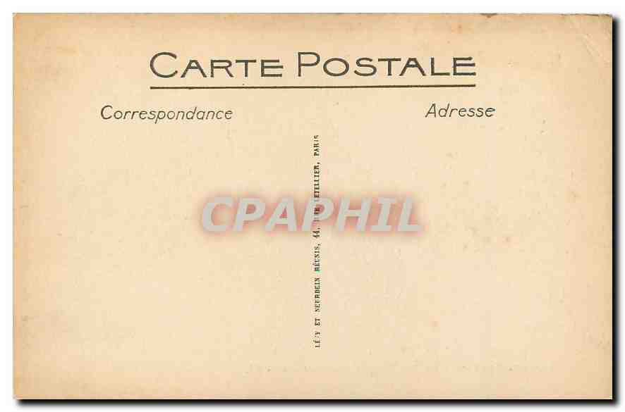 CPA Paris La Rue Soufflot et le Pantheon  — Rückseite
