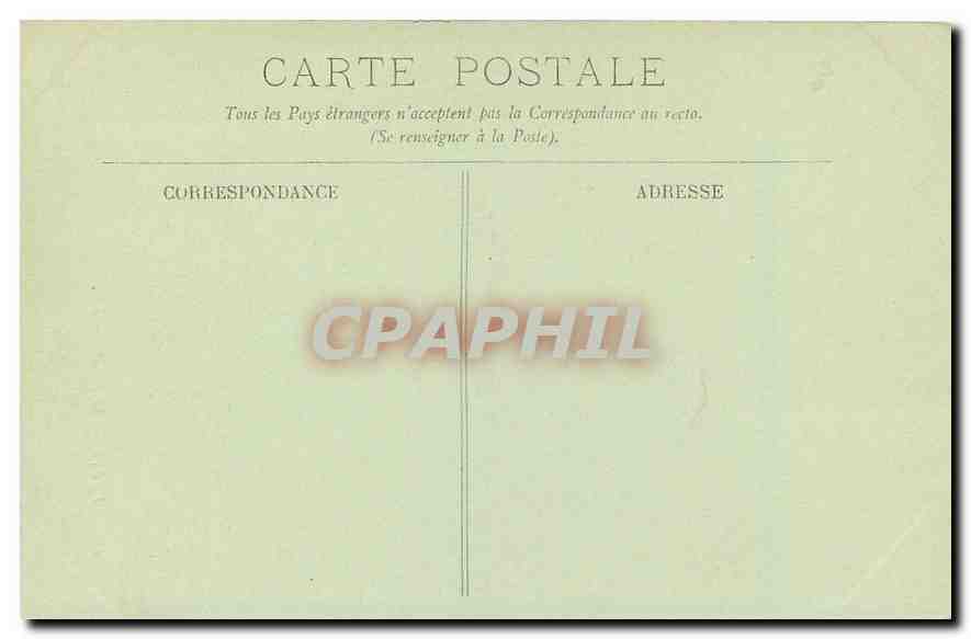 CPA Paris Le Senat  — Rückseite