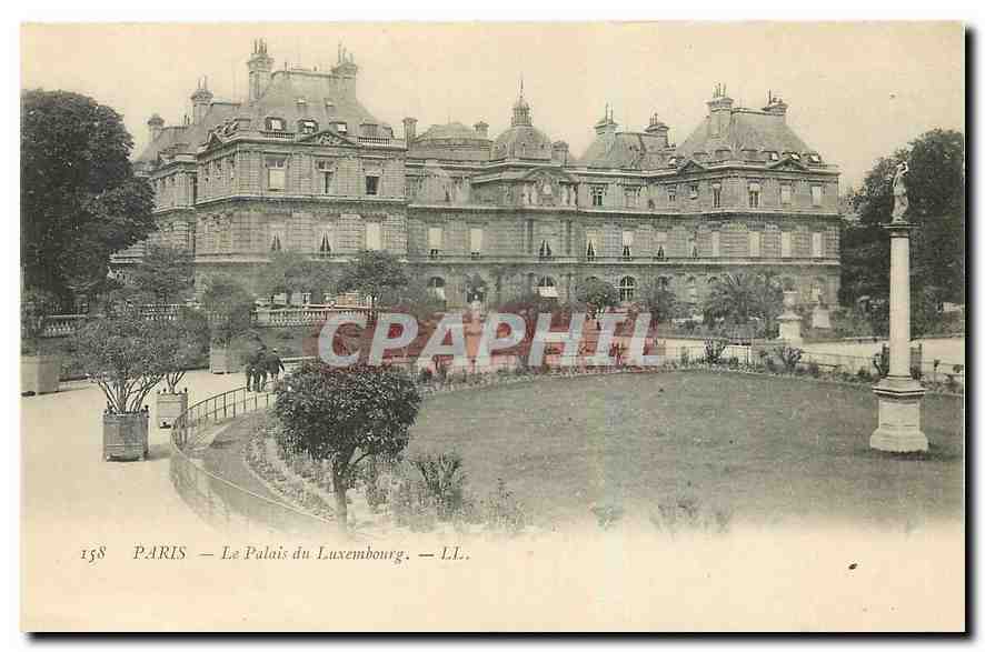 CPA Paris Le Palais du Luxembourg 