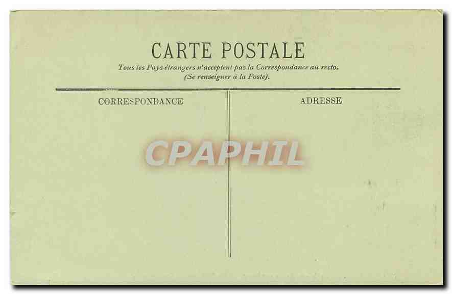 CPA Paris Le Musee du Luxembourg La Salle ds Statues  — Rückseite